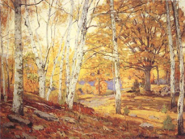 William Wendt Sycamores and Oaks oil painting image
